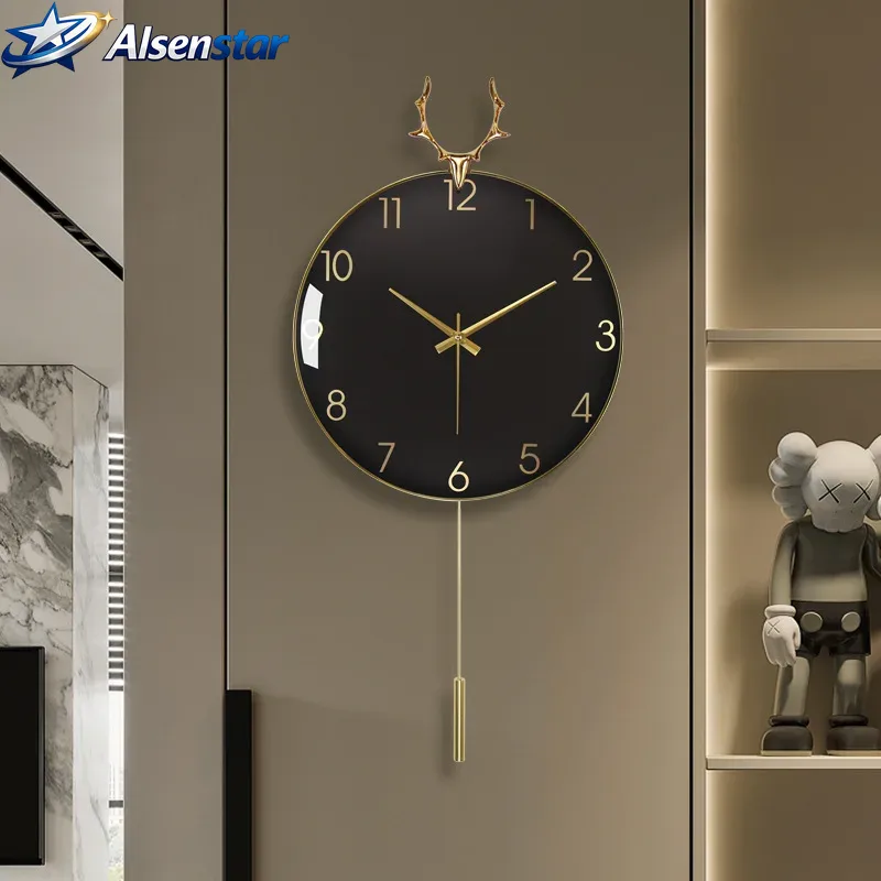 Luxury Watch Wall Clock - Nordycki luksusowy zegar ścienny do domu,