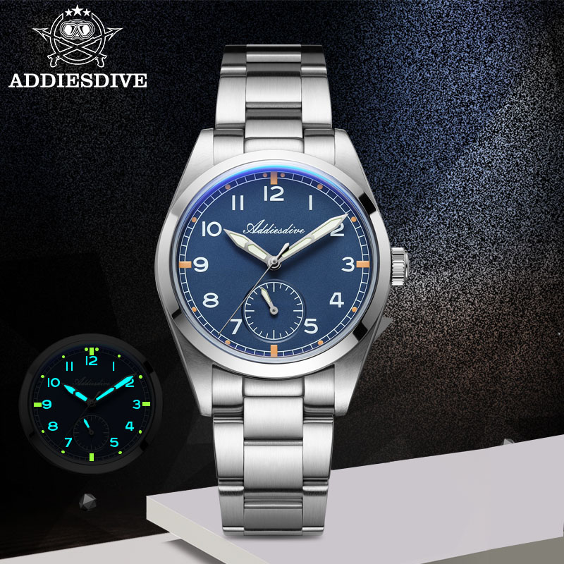 Luxury Watch Case - ADDIESDIVE 36mm Męski Zegarek Kwarcowy 100m