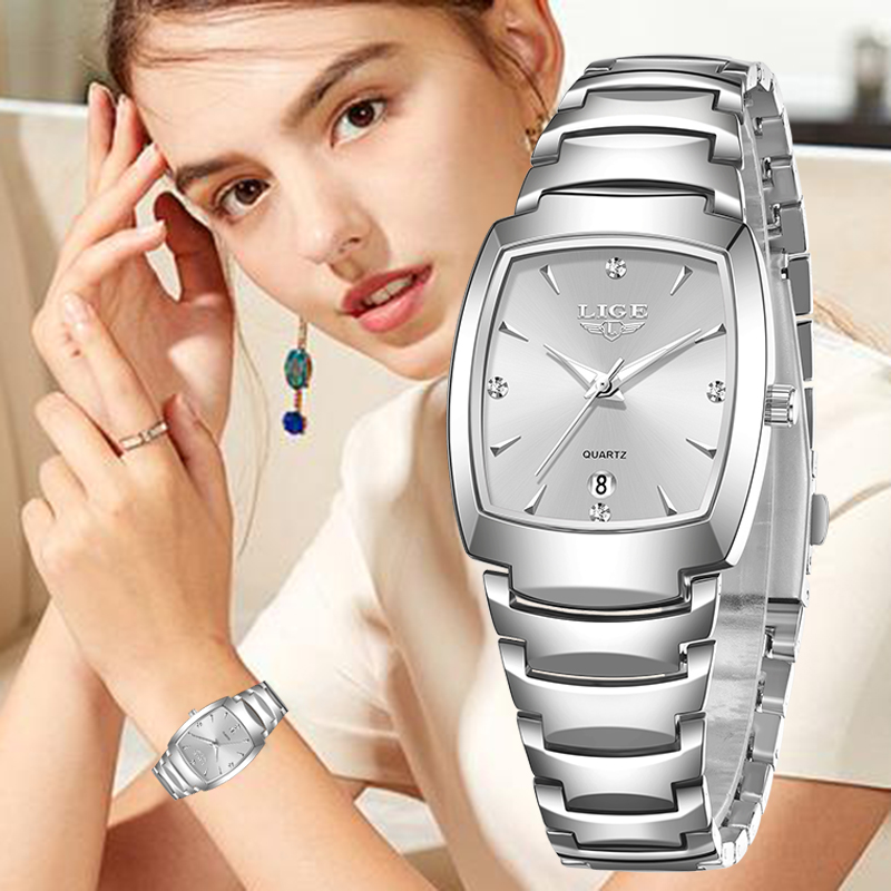 Luxury Watch Ladies - LIGE 2026 nowy damski zegarek biznesowy