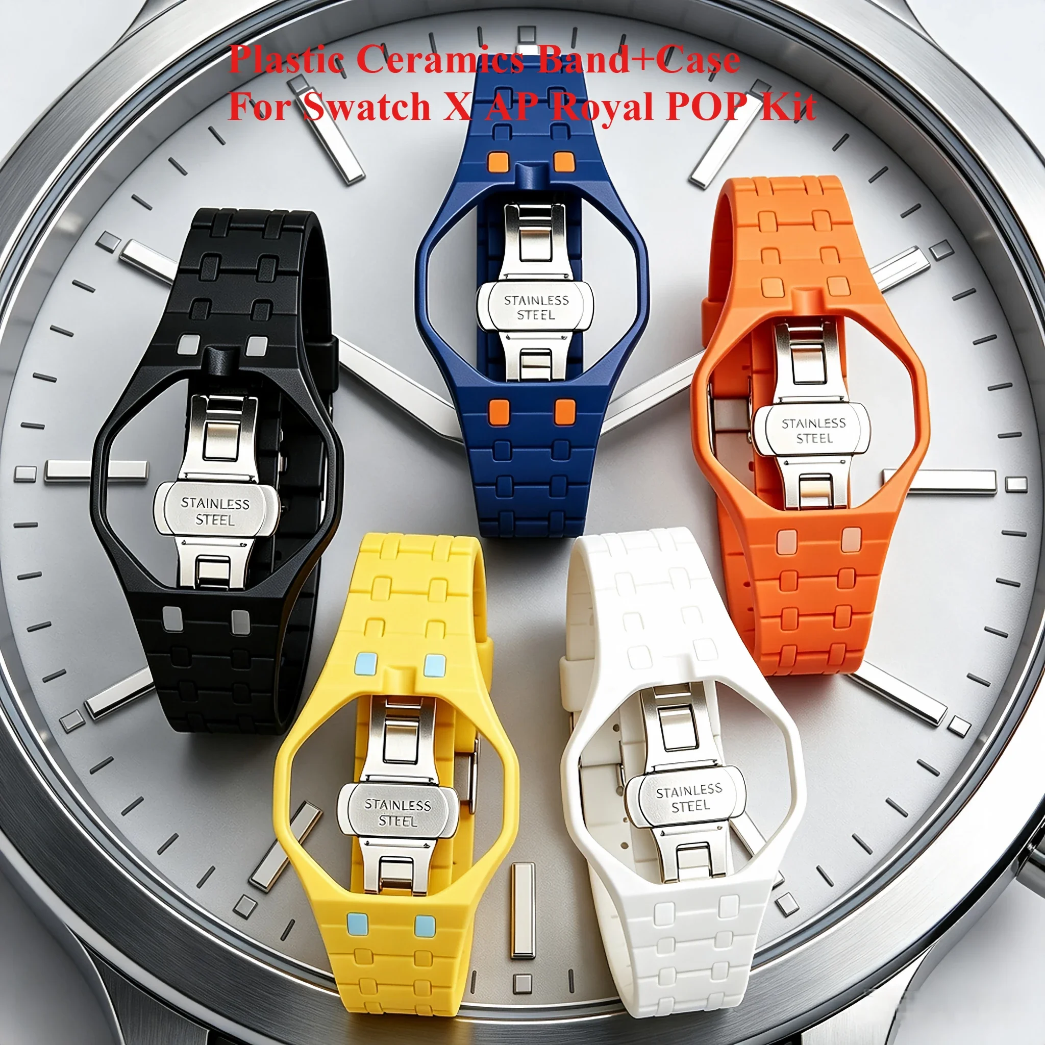 Luxury Watch Strap - Luksusowy zestaw modyfikacyjny do zegarka Swatch