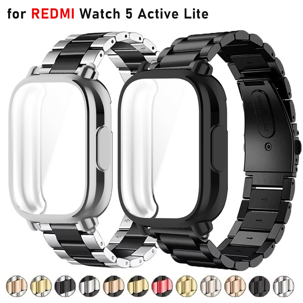 Xiaomi Luxury Watch - Etui + luksusowy metalowy pasek do