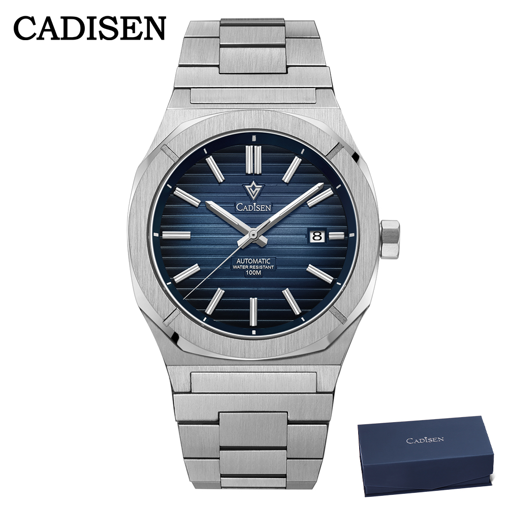 Luxury Watch Display - CADISEN 2026 Zegarek Nurkowy Szafirowe Szkło