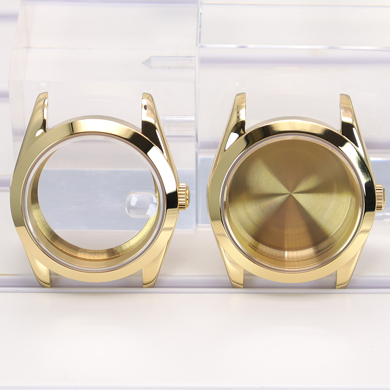 Exhibition Caseback - 36 mm 40 mm Złota luksusowa