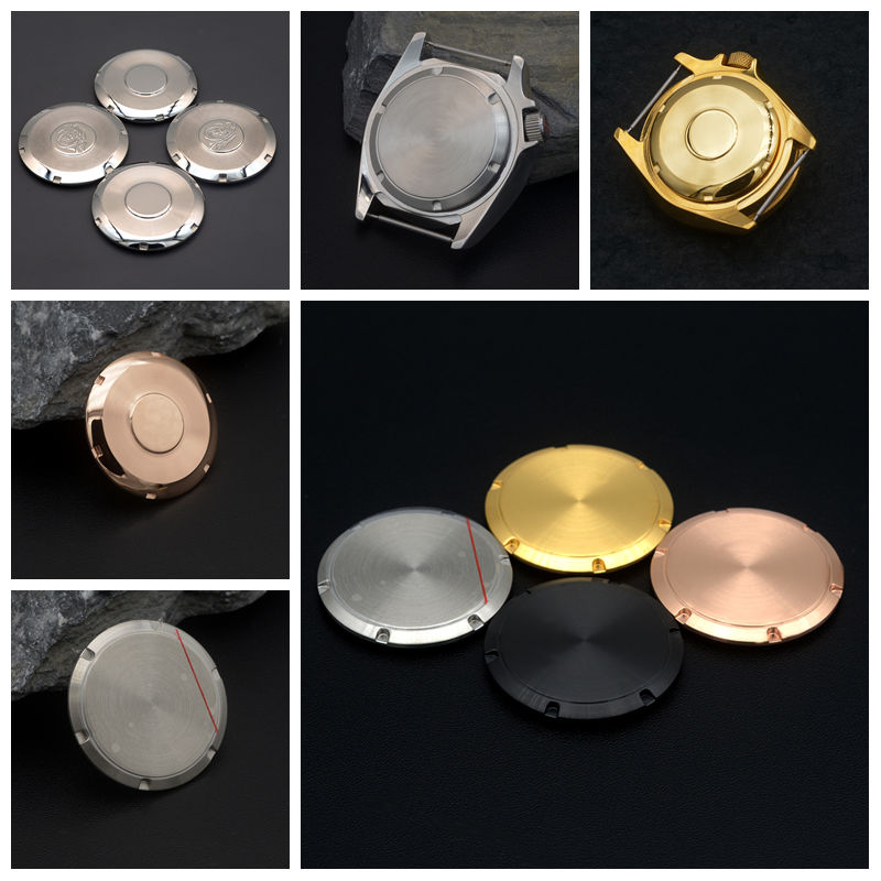 Exhibition Caseback - Wodoszczelna, solidna, nierdzewna tylna pokrywa pasująca