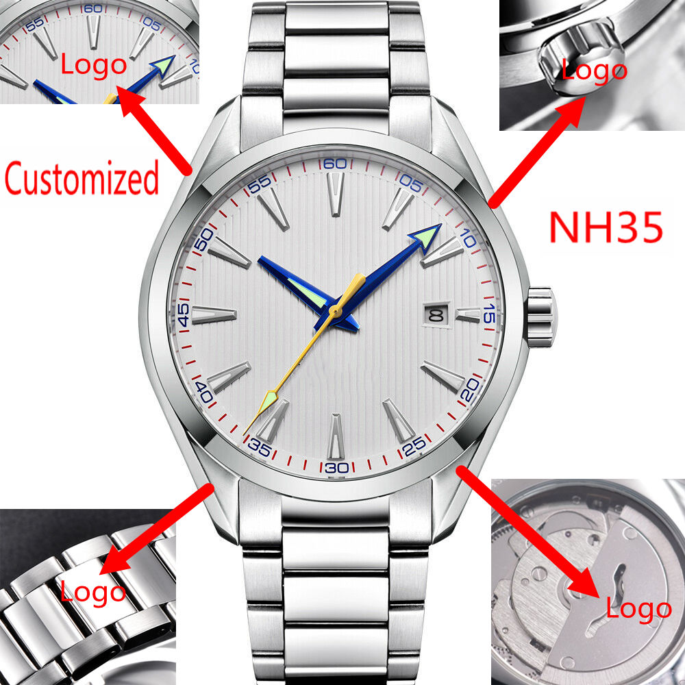 Luxury Watch Brands - Zegarki męskie automatyczne 41mm z własnym