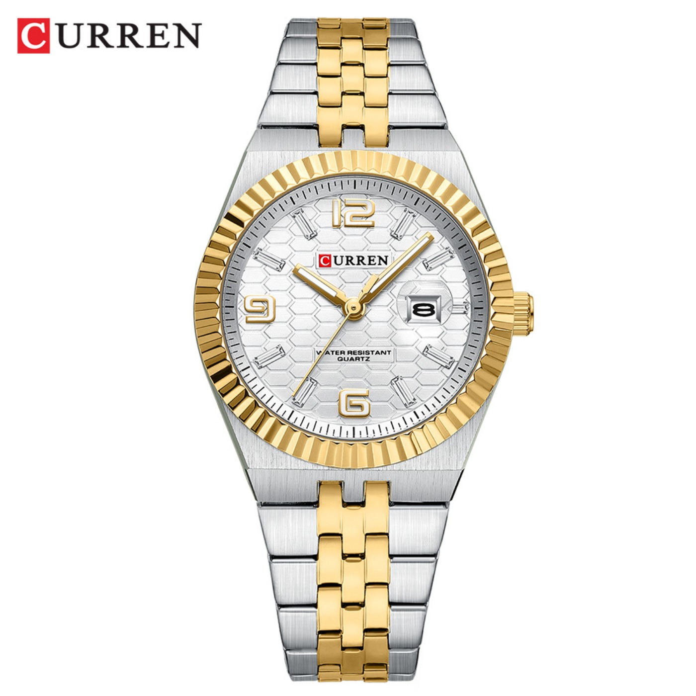 Luxury Watch Ladies - Zegarek damski CURREN, analogowy, kwarcowy, wodoodporny,