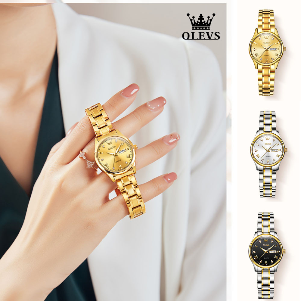OLEVS 5563 nowych moda damski  – Luxury Watch Moon Phase recenzja i cena