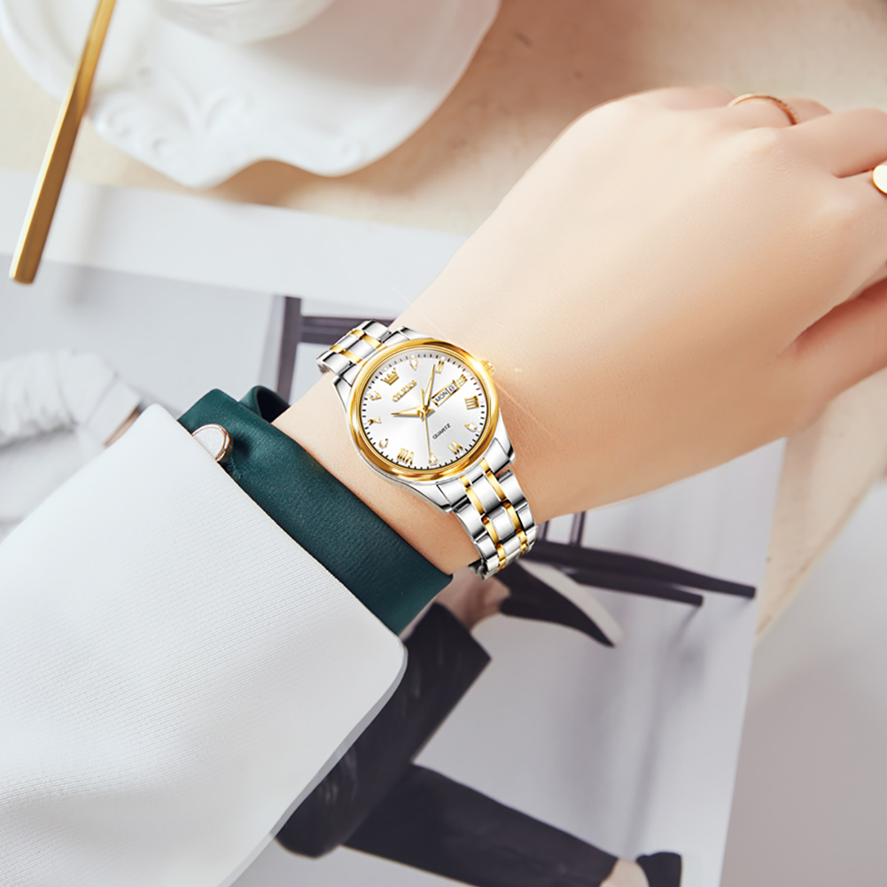 OLEVS 5563 nowych moda damski  – Luxury Watch Moon Phase recenzja i cena