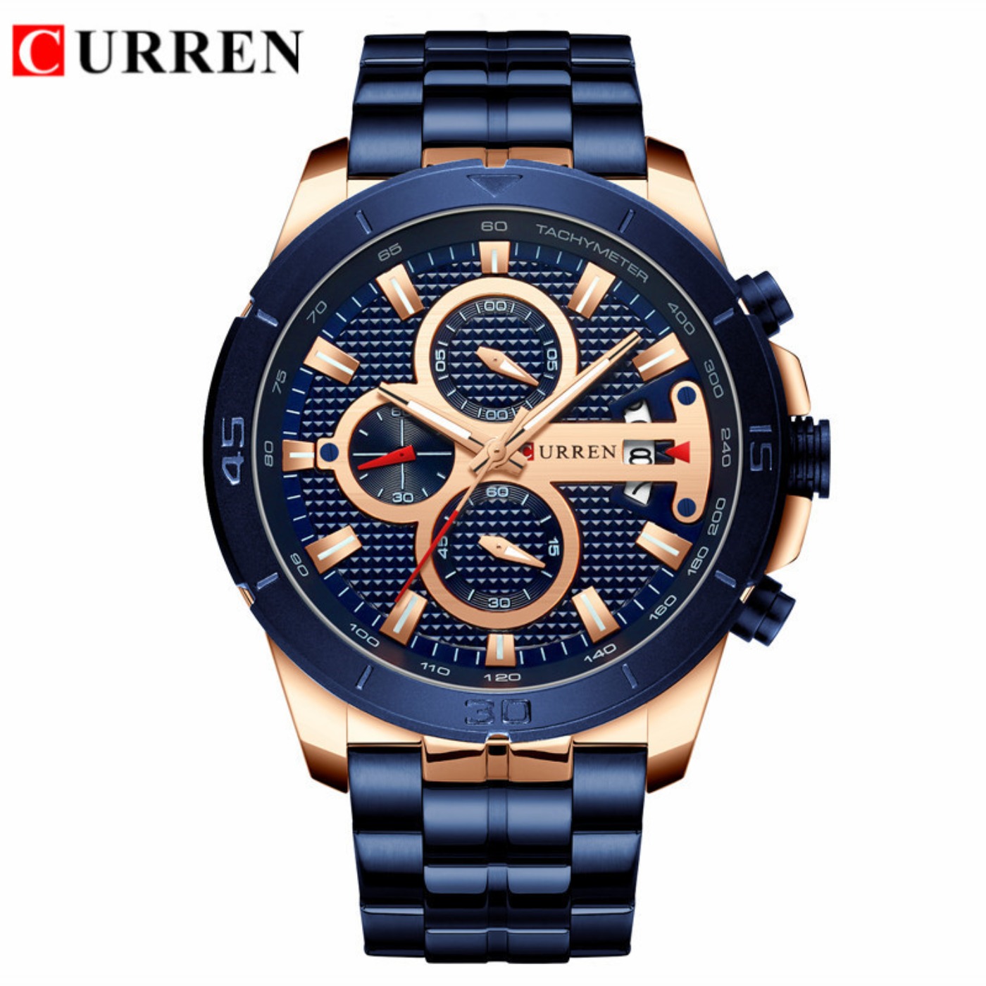 Zegarek męski CURREN Wodoodpor – Luxury Watch Brands recenzja i cena