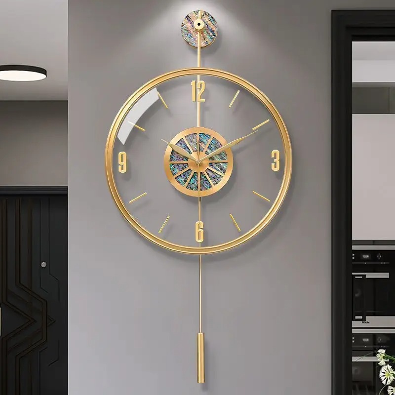 Zegar ścienny ze stopu muszli  – Luxury Watch Wall Clock recenzja i cena