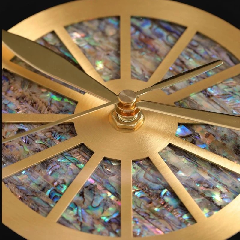 Zegar ścienny ze stopu muszli  – Luxury Watch Wall Clock recenzja i cena