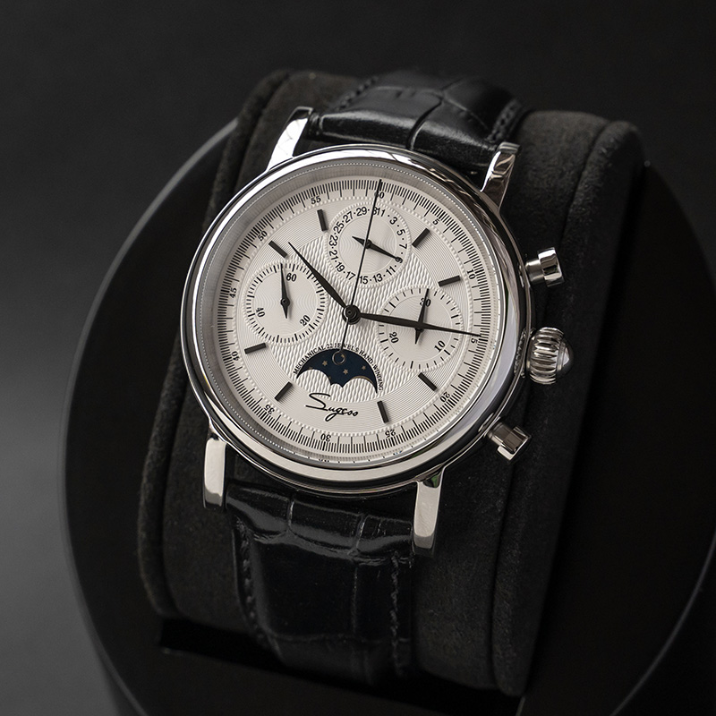 Zegarek męski Sugess z orygina – Moonphase Complication Watch recenzja i cena