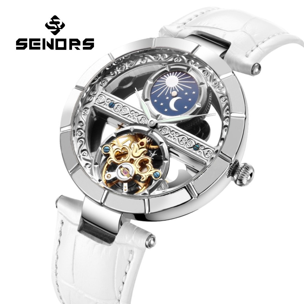 Luksusowy damski wodoodporny s – Luxury Watch Moon Phase recenzja i cena