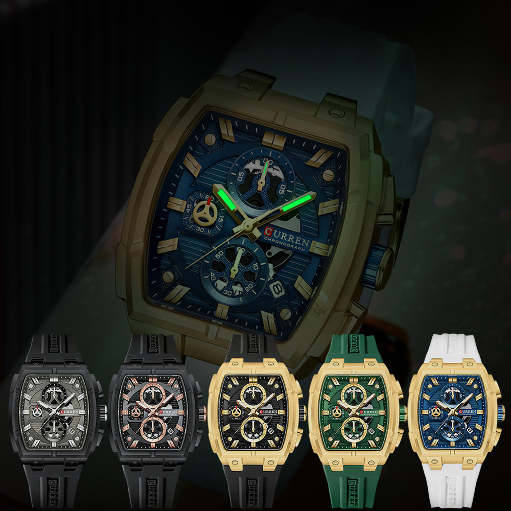 CURREN Luksusowy Zegarek Męski – Luxury Watch Display recenzja i cena