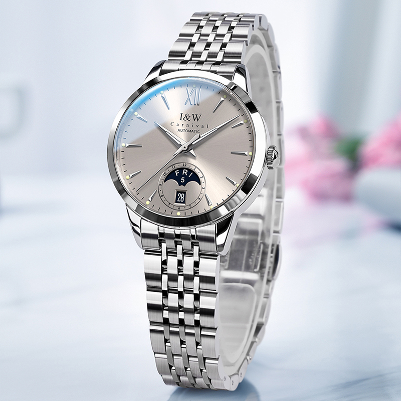 Zegarek damski CARNIVAL High-E – Luxury Watch Moon Phase recenzja i cena