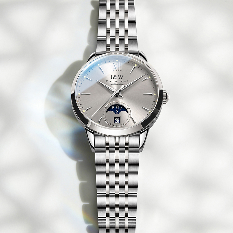 Zegarek damski CARNIVAL High-E – Luxury Watch Moon Phase recenzja i cena