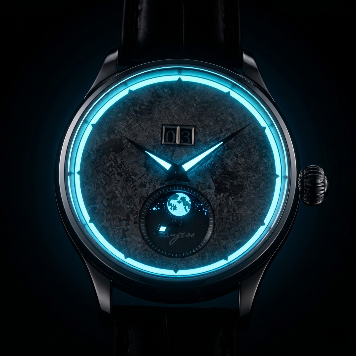 Zegarek Sugess Moonphase dla m – Moonphase Complication Watch recenzja i cena