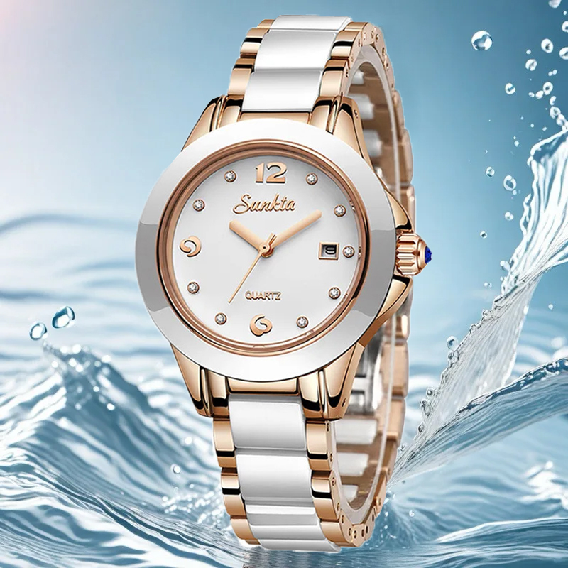 Zegarek damski Sunkta Fashion  – Luxury Watch Ladies recenzja i cena