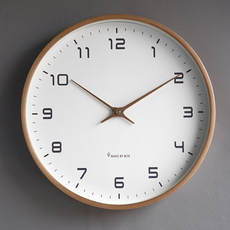 Nordic zegar ścienny z litego  – Luxury Watch Wall Clock recenzja i cena