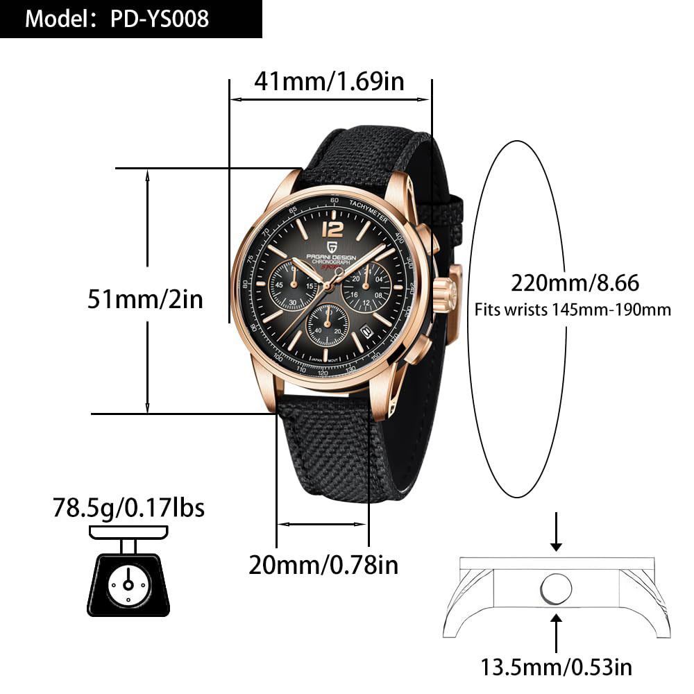 PAGANI DESIGN Nowy Męski Zegar – Luxury Watch Display recenzja i cena