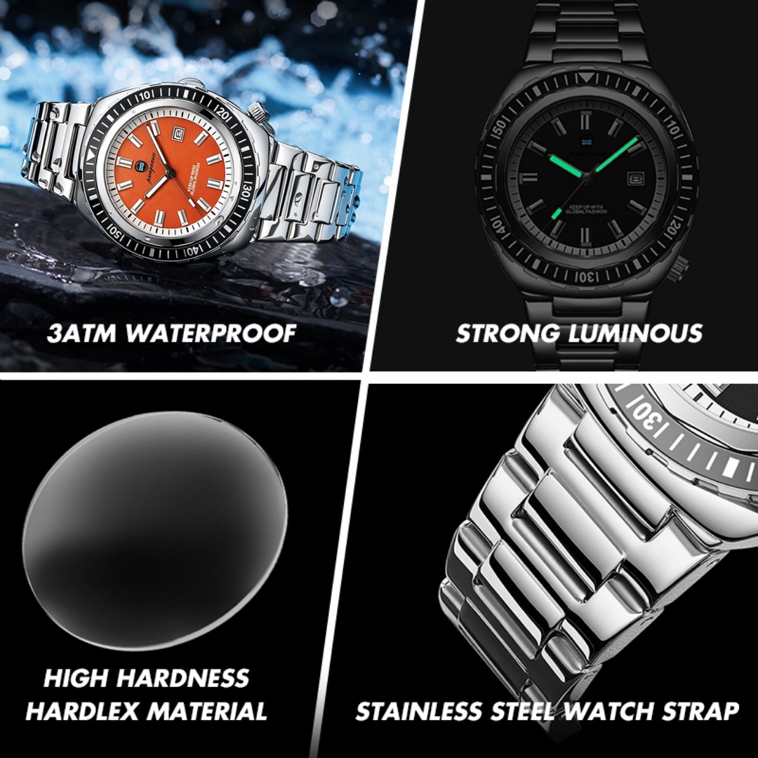 PAAZOMU Luksusowy Zegarek Męsk – Luxury Watch Nice recenzja i cena