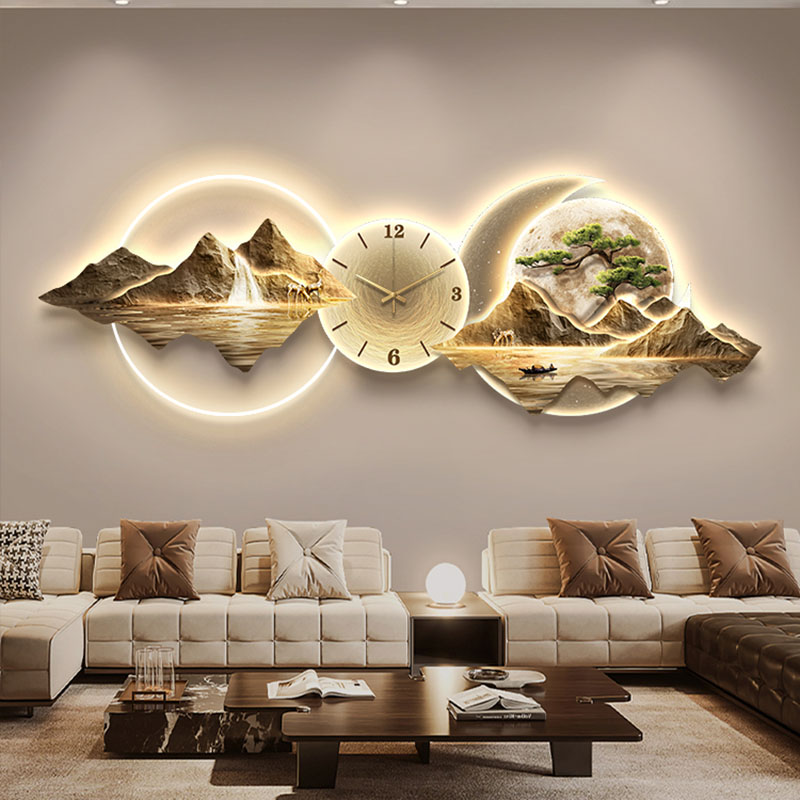 Zegary ścienne do salonu, arty – Luxury Watch Wall Clock recenzja i cena