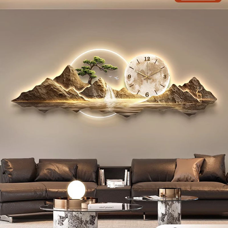 Zegary ścienne do salonu, arty – Luxury Watch Wall Clock recenzja i cena