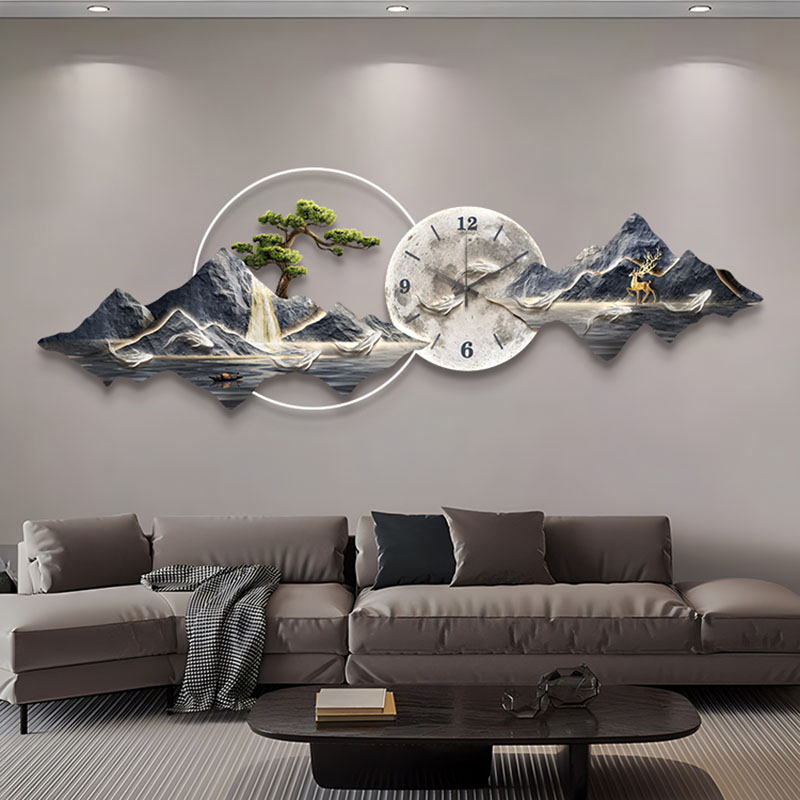 Zegary ścienne do salonu, arty – Luxury Watch Wall Clock recenzja i cena