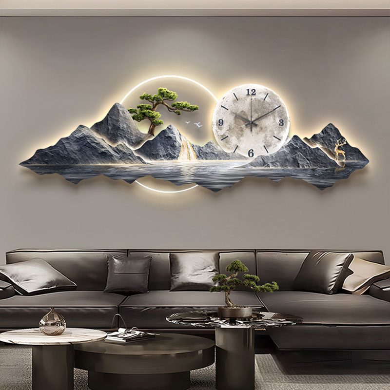 Zegary ścienne do salonu, arty – Luxury Watch Wall Clock recenzja i cena