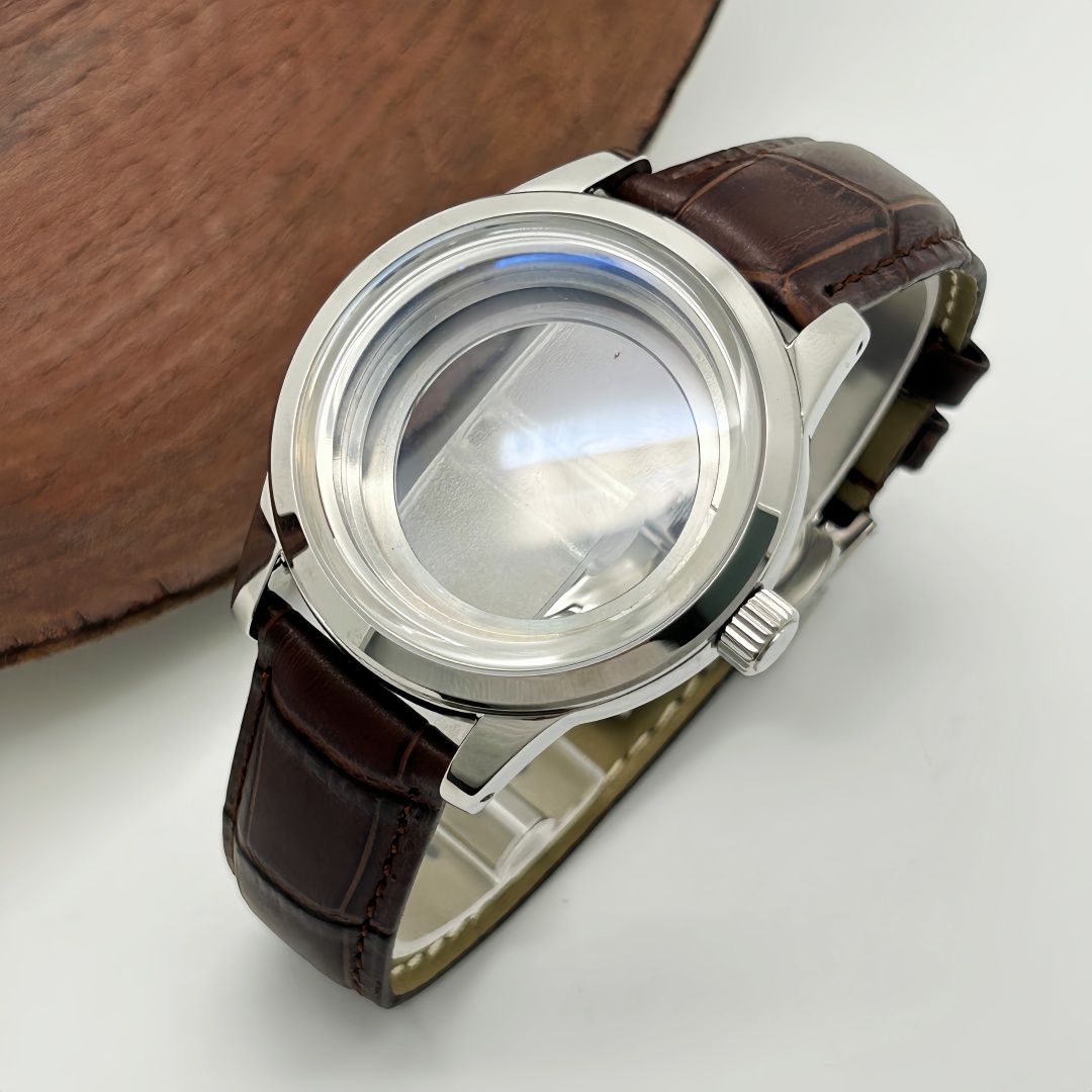 Obudowa zegarka 39mm, skórzany – Exhibition Caseback recenzja i cena