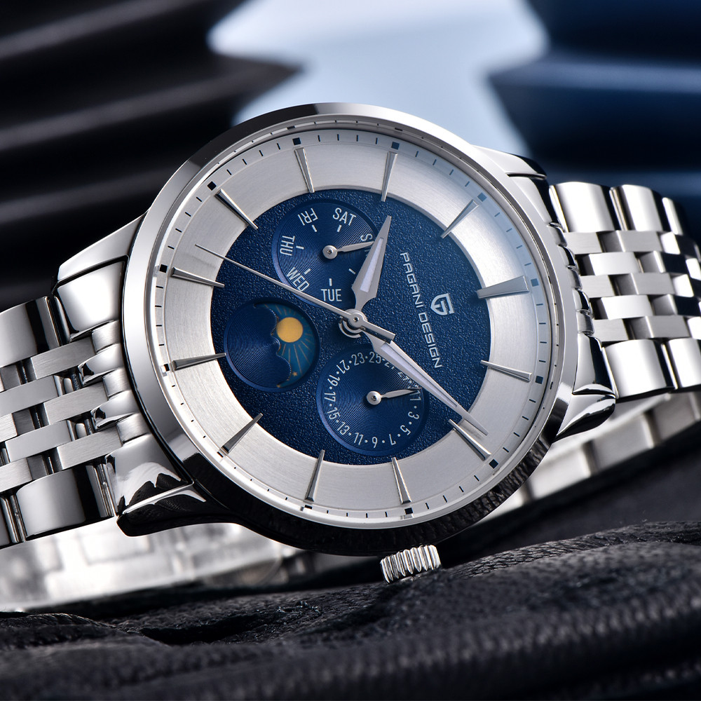 2025 Pagani Design Nowy męski  – Moonphase Complication Watch recenzja i cena