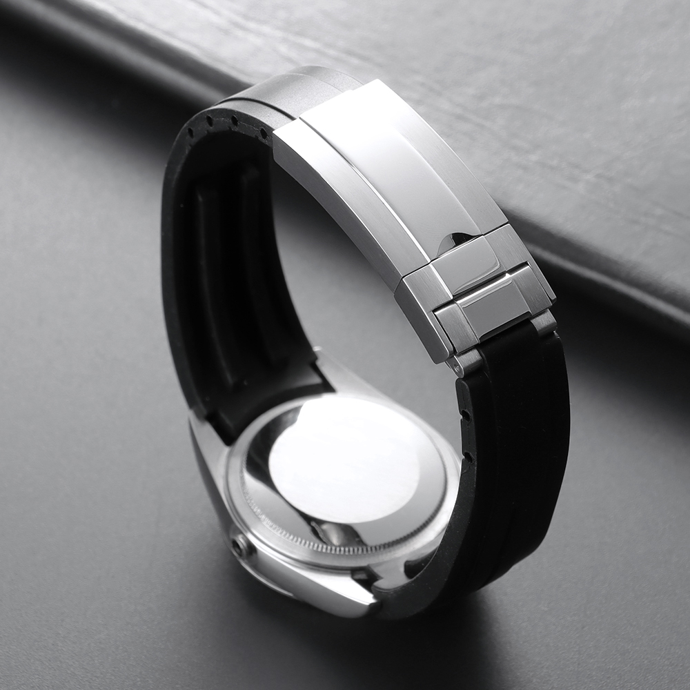 Zakrzywiony silikonowy pasek d – Luxury Watch Rolex recenzja i cena