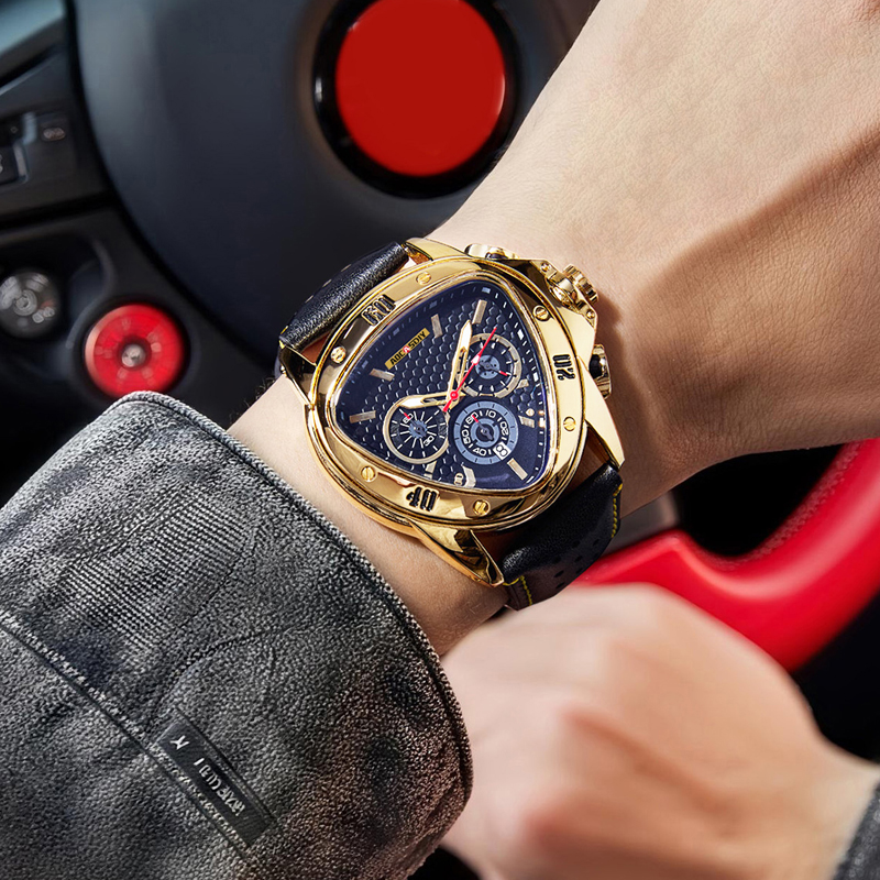 Modny Zegarek Męski w Kształci – Watch Triangle Luxury recenzja i cena