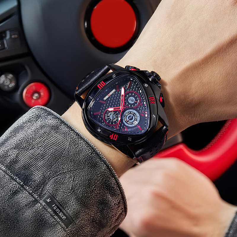 Modny Zegarek Męski w Kształci – Watch Triangle Luxury recenzja i cena