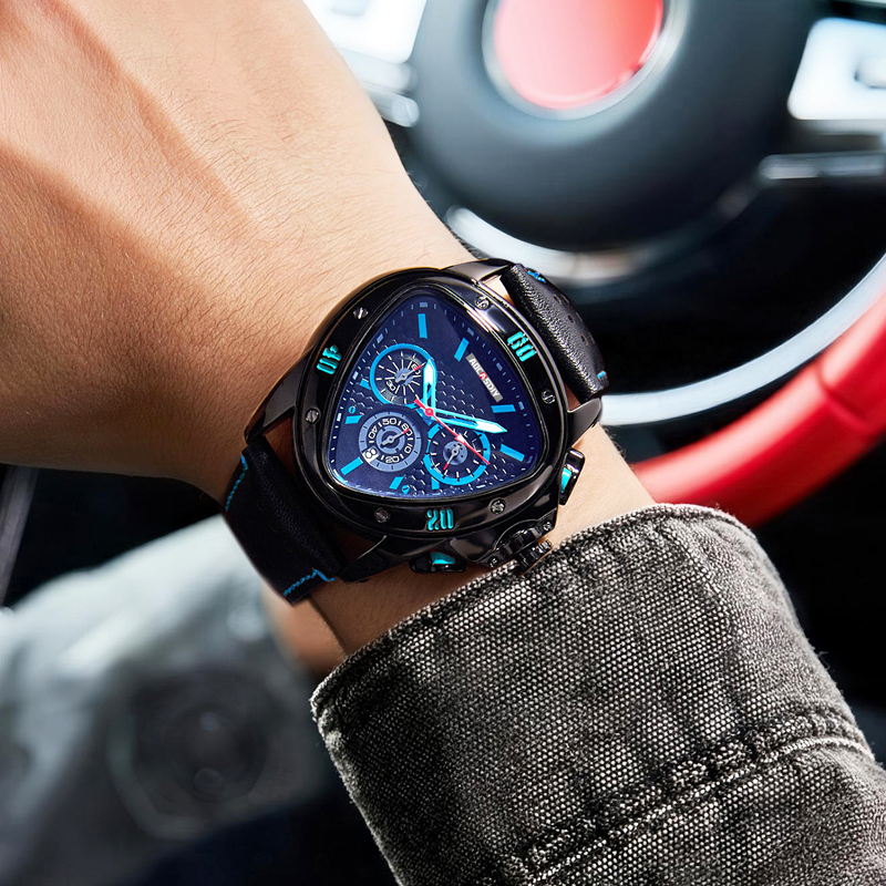 Modny Zegarek Męski w Kształci – Watch Triangle Luxury recenzja i cena