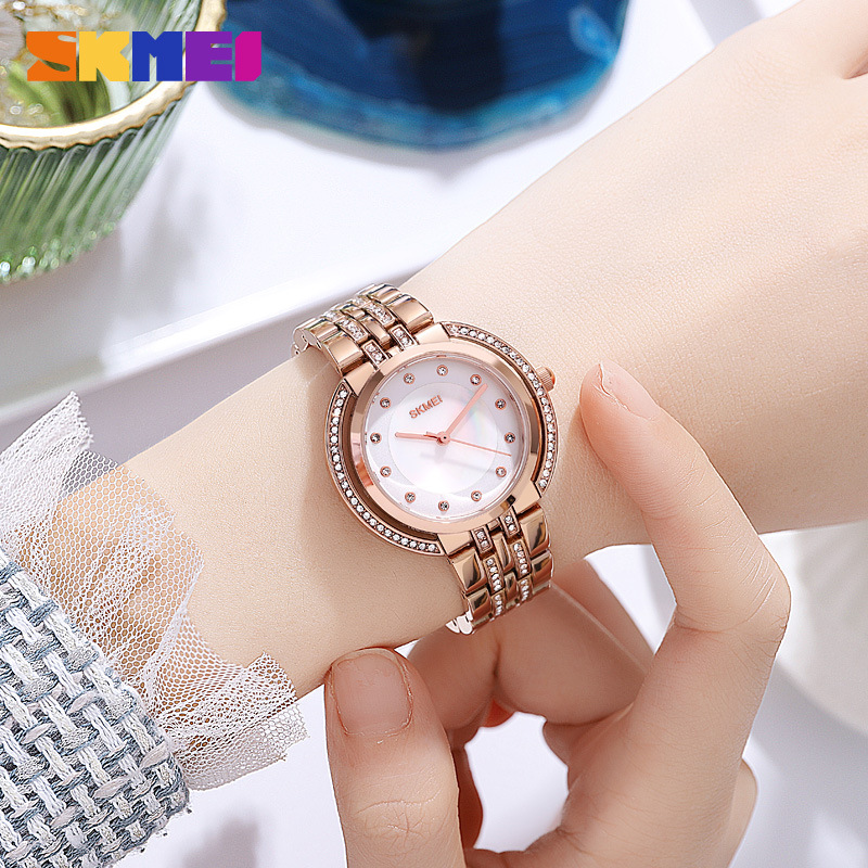 Damskie zegarki kwarcowe z bra – Luxury Watch Display recenzja i cena