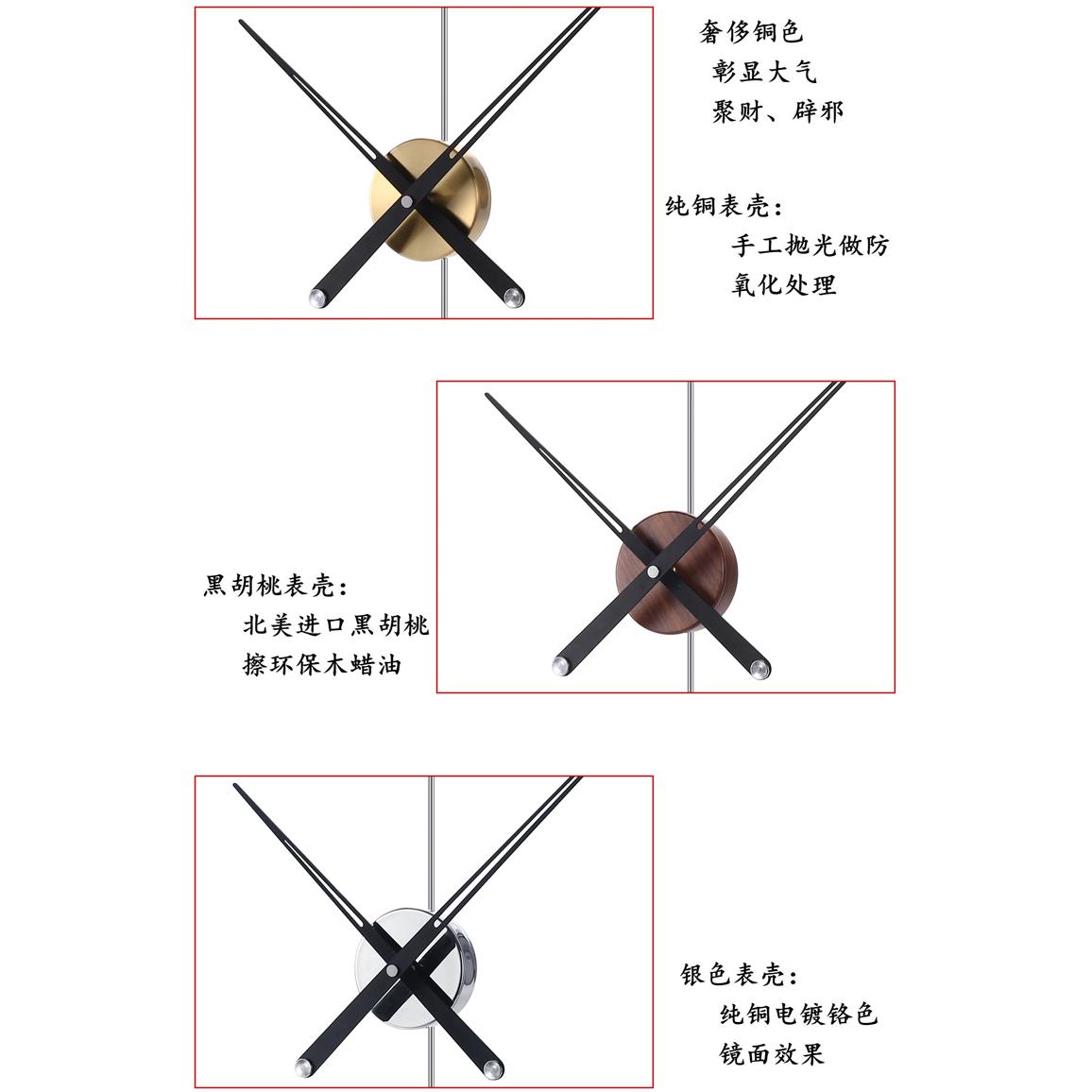Minimalistyczny hiszpański zeg – Luxury Watch Wall Clock recenzja i cena
